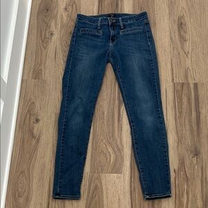 Just Black Dark Blue Skinny Jeans